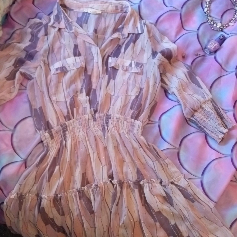 Lovestitch 3/4 sleeve mini dress